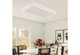 Infraroodpanelen van 370W, 660W en 800W met geïntegreerde LED verlichting met draadloze thermostaat en ingebouwde RF ontvanger